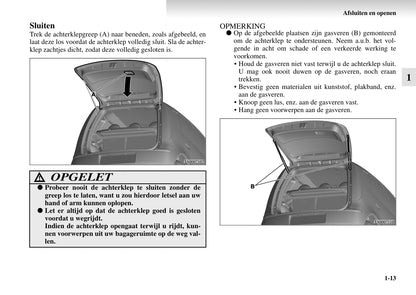 2004-2008 Mitsubishi Colt Bedienungsanleitung | Niederländisch