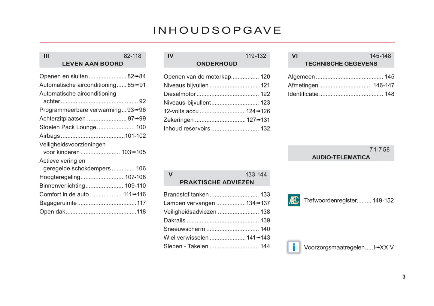 2011-2012 Citroën C6 Gebruikershandleiding | Nederlands