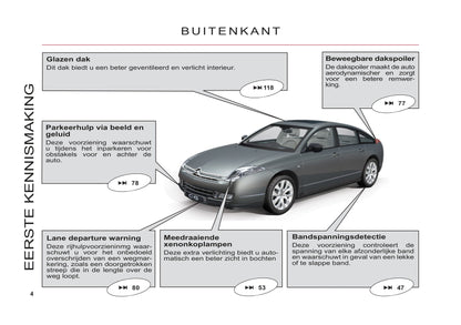 2011-2012 Citroën C6 Gebruikershandleiding | Nederlands