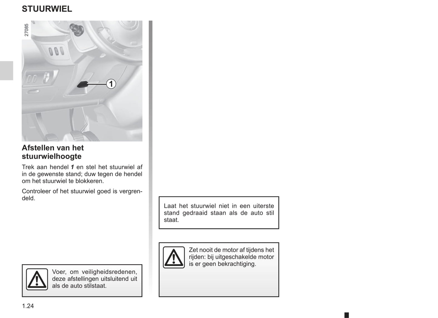 2003-2004 Renault Kangoo Owner's Manual | Dutch