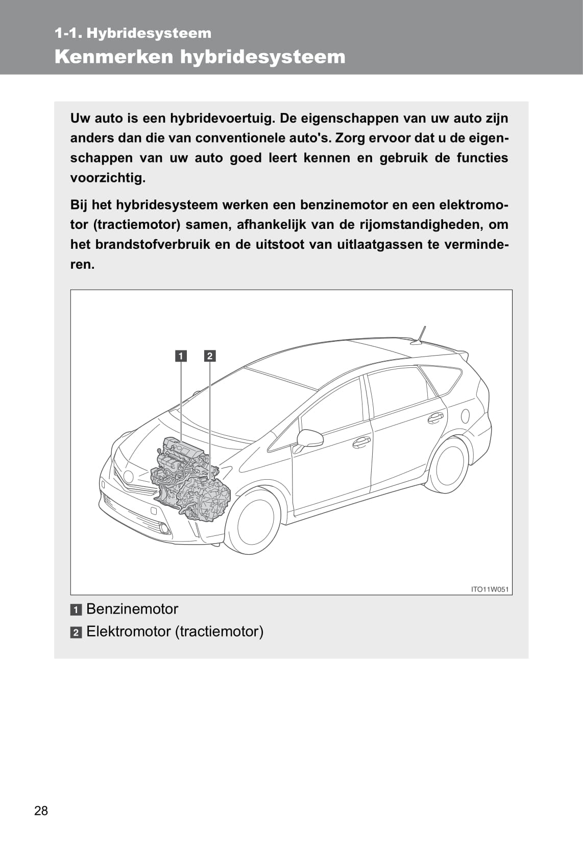 2012-2015 Toyota Prius Manuel du propriétaire | Néerlandais