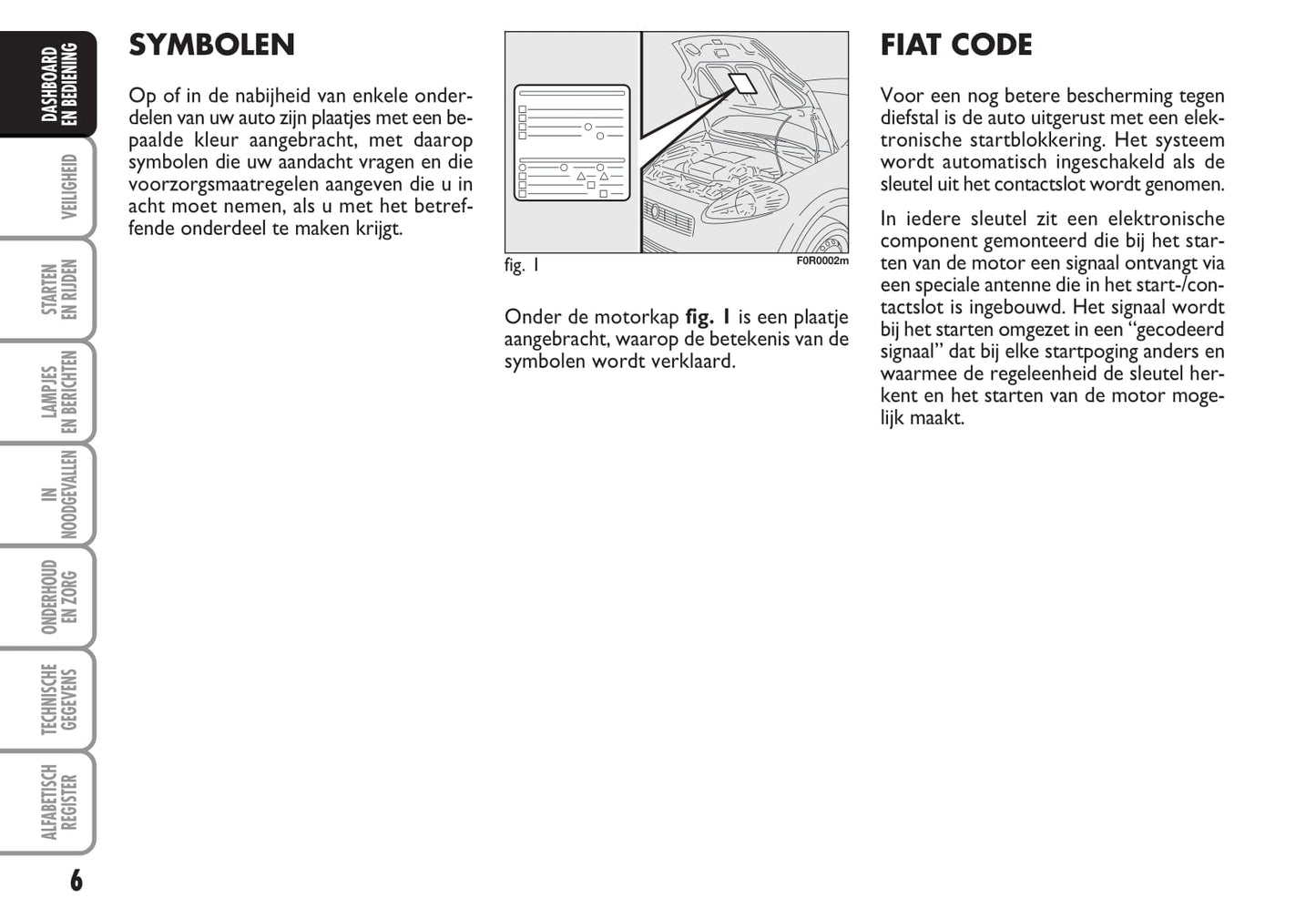 2013-2014 Fiat Linea Owner's Manual | Dutch