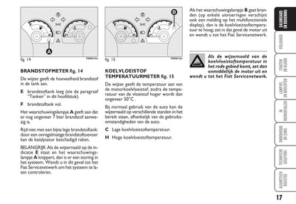 2013-2014 Fiat Linea Owner's Manual | Dutch