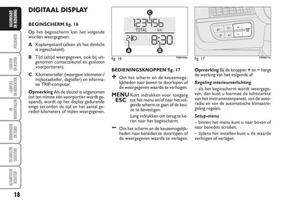 2013-2014 Fiat Linea Owner's Manual | Dutch