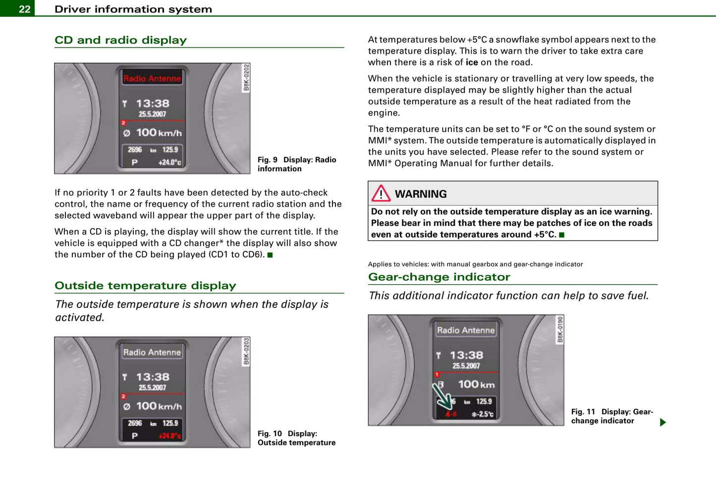 2007-2014 Audi A4 Gebruikershandleiding | Engels