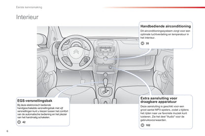 2012-2014 Citroën C1 Manuel du propriétaire | Néerlandais