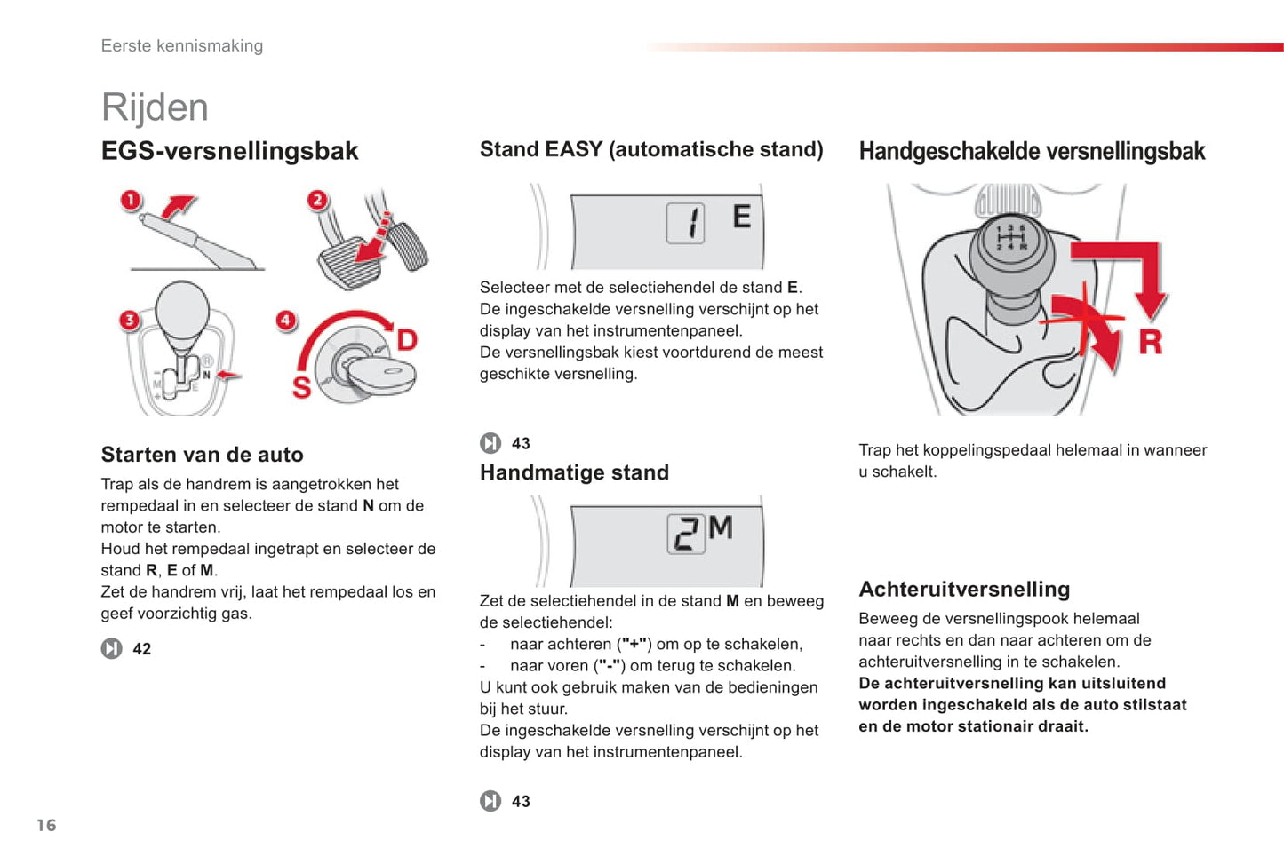 2012-2014 Citroën C1 Manuel du propriétaire | Néerlandais