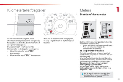 2012-2014 Citroën C1 Manuel du propriétaire | Néerlandais