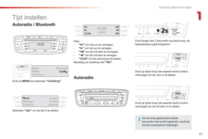 2012-2014 Citroën C1 Manuel du propriétaire | Néerlandais