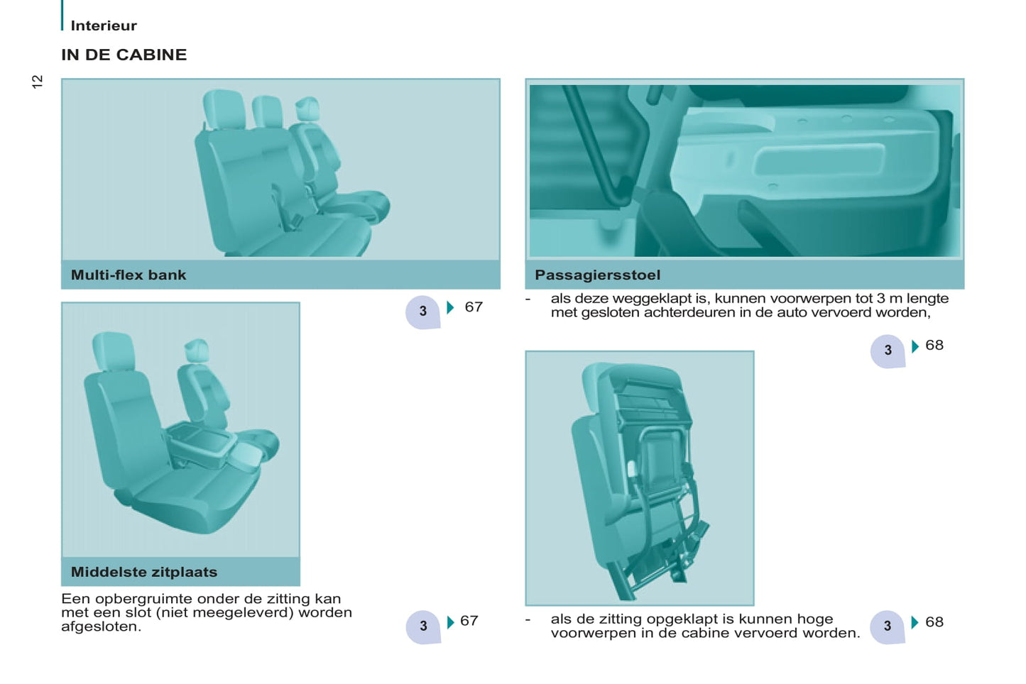 2013 Peugeot Partner Owner's Manual | Dutch