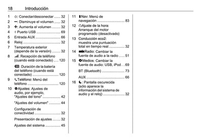 Opel Vivaro Manual de infoentretenimiento 2014 - 2019