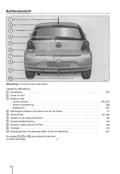 2014-2017 Volkswagen Polo Owner's Manual | Dutch