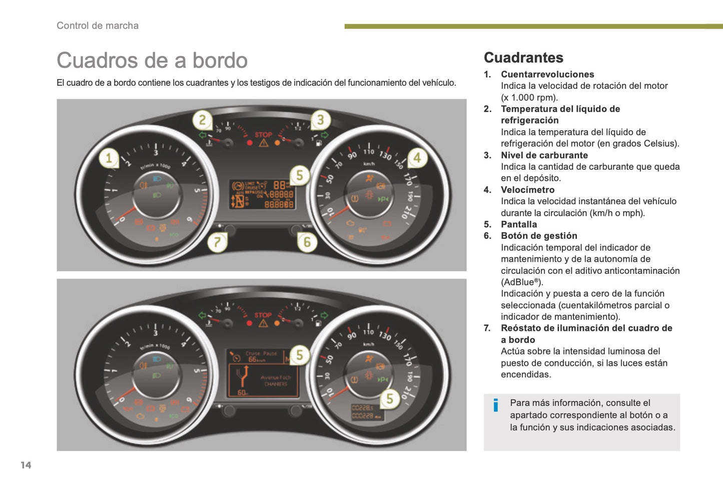 2015-2017 Peugeot 5008 Manuel du propriétaire | Espagnol