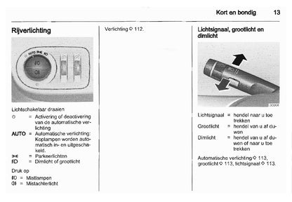 2010-2012 Saab 9-5 Bedienungsanleitung | Niederländisch