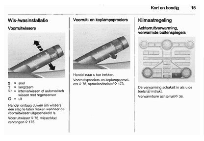 2010-2012 Saab 9-5 Bedienungsanleitung | Niederländisch