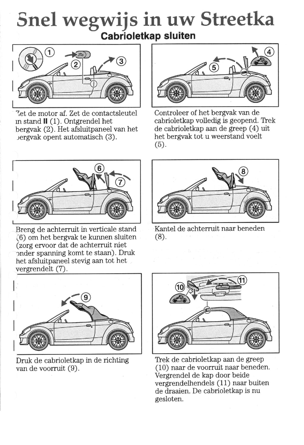 2003-2006 Ford StreetKa Gebruikershandleiding | Nederlands