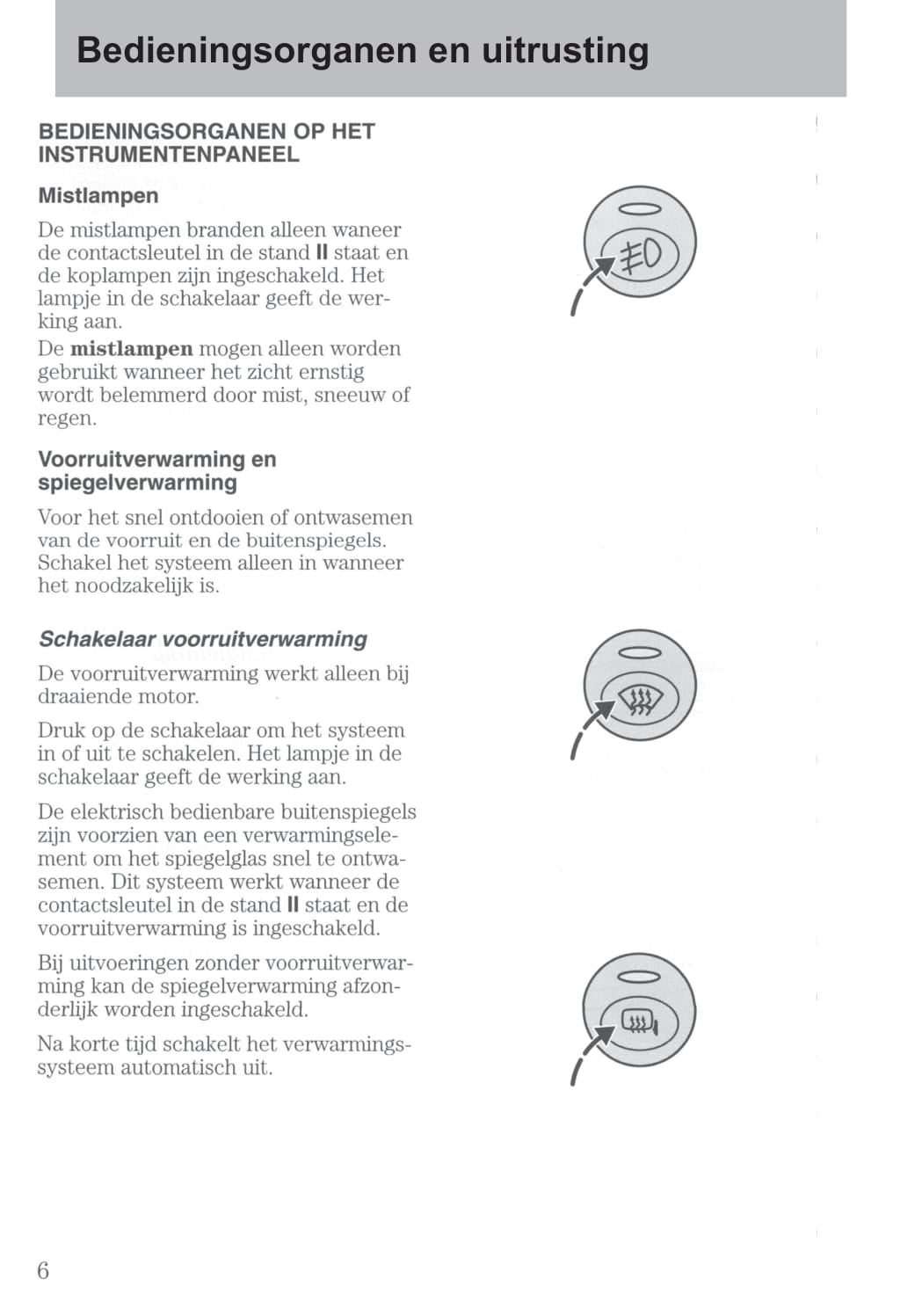 2003-2006 Ford StreetKa Gebruikershandleiding | Nederlands