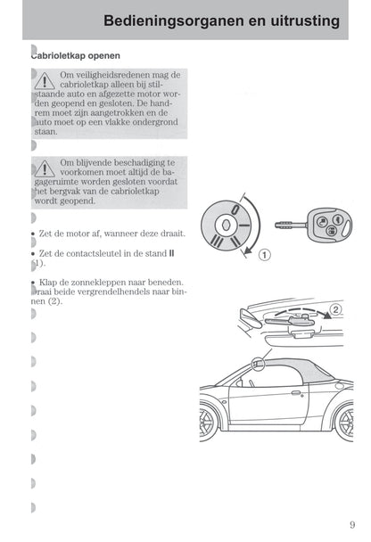 2003-2006 Ford StreetKa Gebruikershandleiding | Nederlands