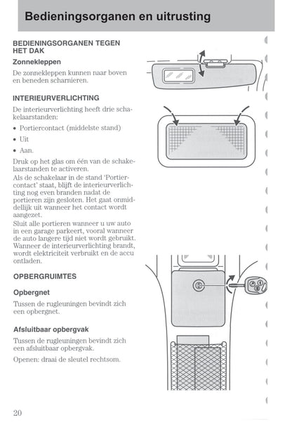 2003-2006 Ford StreetKa Gebruikershandleiding | Nederlands