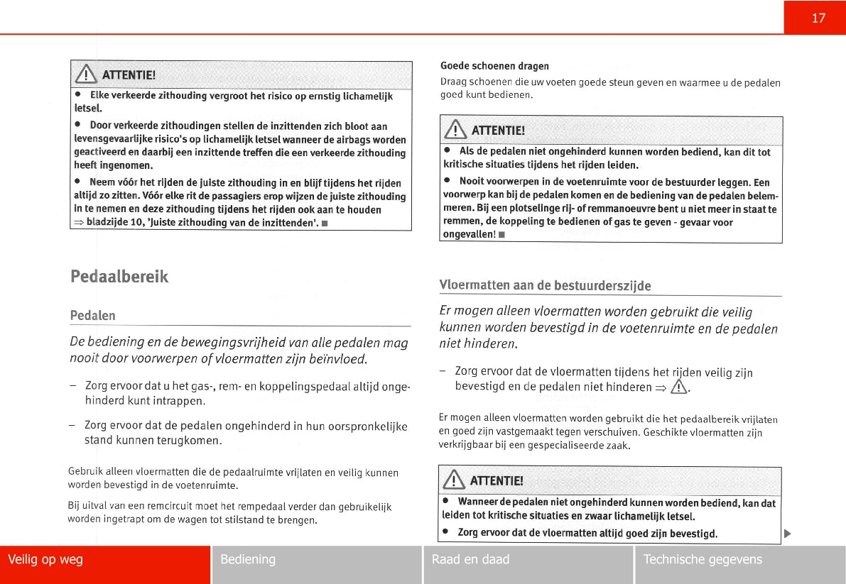 2005-2009 Seat Leon Gebruikershandleiding | Nederlands