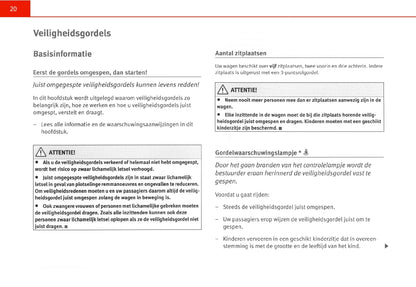 2005-2009 Seat Leon Gebruikershandleiding | Nederlands