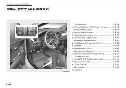 2018-2019 Kia Rio Gebruikershandleiding | Duits