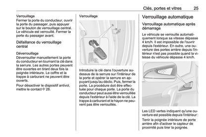 2016-2017 Opel Meriva Gebruikershandleiding | Frans