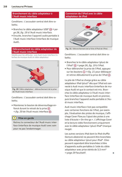 Audi Navigation MMI Plus Guide d'utilisation 2013