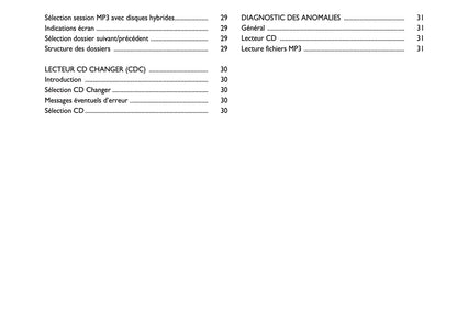 Fiat Linea Radio Guide d'utilisation 2009 - 2014