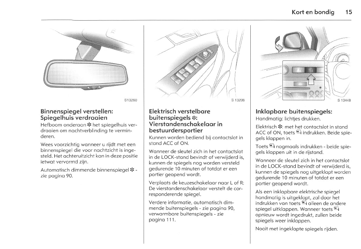 2007-2011 Opel Antara Owner's Manual | Dutch