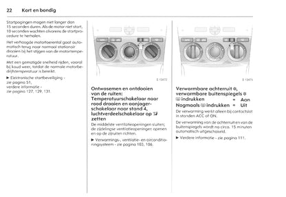 2007-2011 Opel Antara Owner's Manual | Dutch