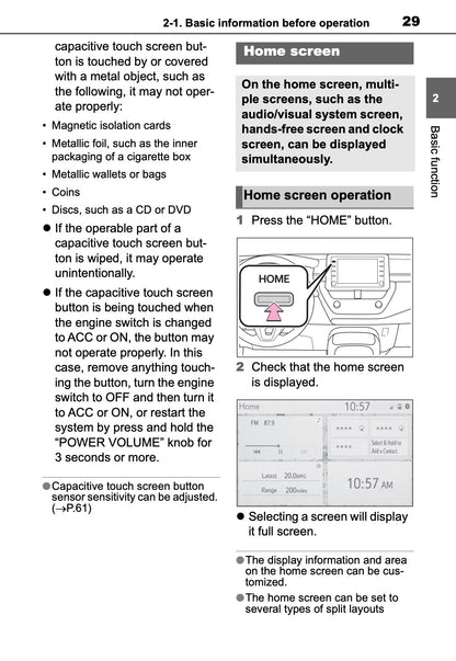 Toyota Touch Multimedia & Navigation Gebruikershandleiding 2019 - 2021