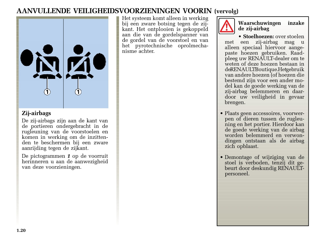 2002-2003 Renault Clio Bedienungsanleitung | Niederländisch