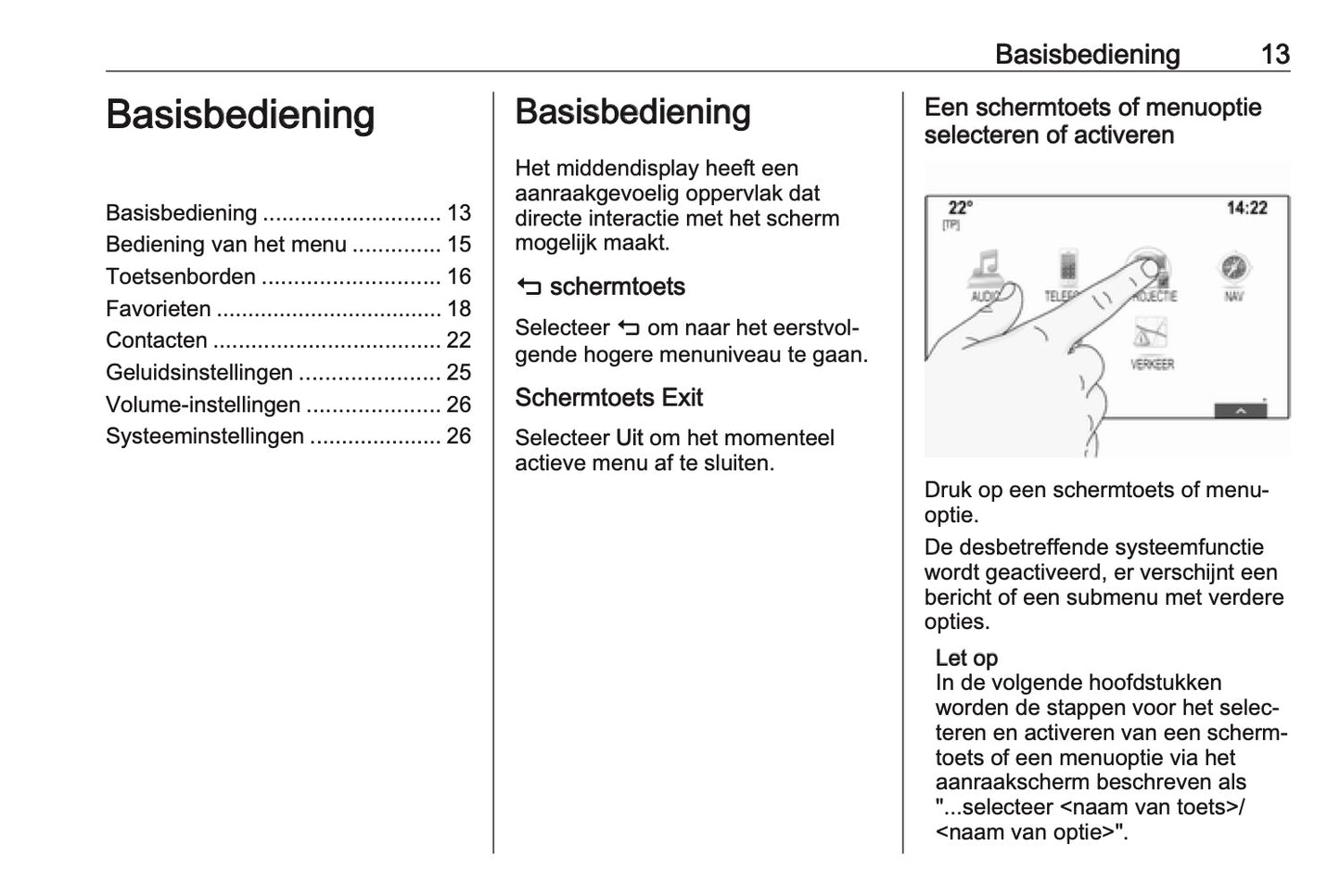 Opel Mokka X Infotainment Handleiding 2016 - 2020