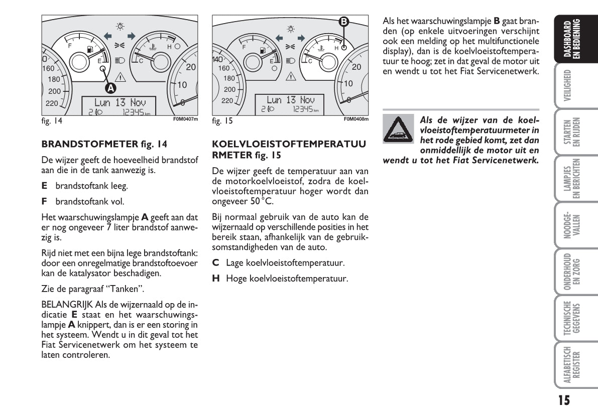 2010-2011 Fiat Grande Punto Gebruikershandleiding | Nederlands