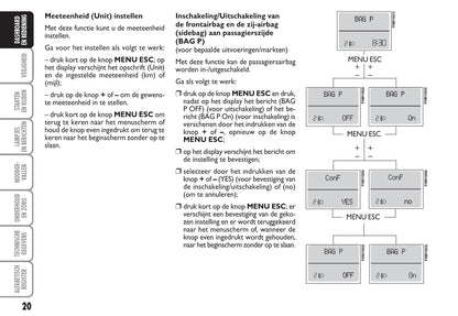 2010-2011 Fiat Grande Punto Gebruikershandleiding | Nederlands