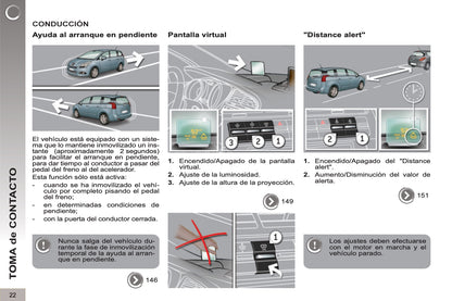 2012-2013 Peugeot 5008 Gebruikershandleiding | Spaans