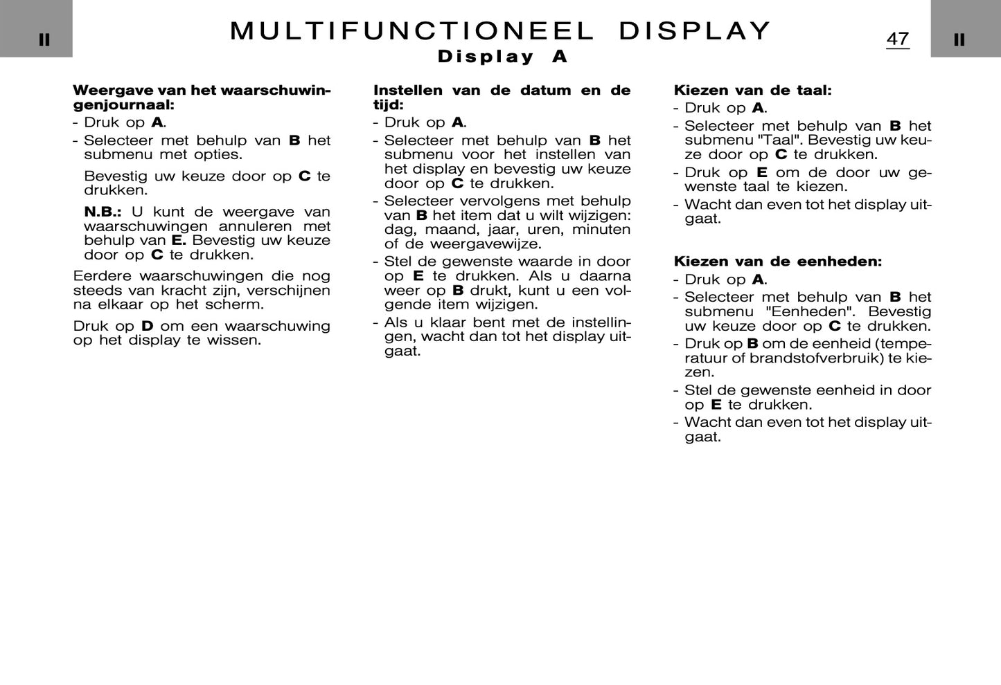 2005-2006 Citroën C5 Gebruikershandleiding | Nederlands