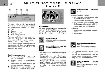 2005-2006 Citroën C5 Gebruikershandleiding | Nederlands