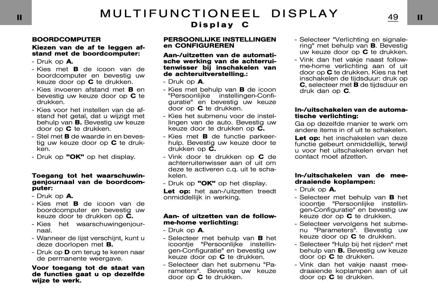 2005-2006 Citroën C5 Gebruikershandleiding | Nederlands