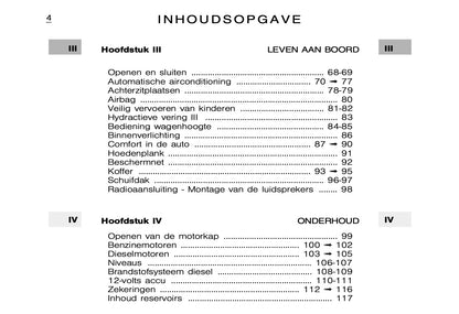 2005-2006 Citroën C5 Gebruikershandleiding | Nederlands