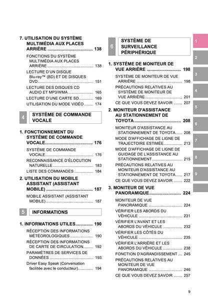 Toyota Highlander Système De Navigation Et De Multimédia Manual 2016 till 2017