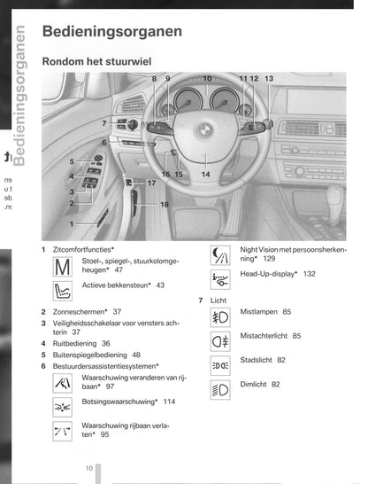 2011 BMW 5 Series Bedienungsanleitung | Niederländisch