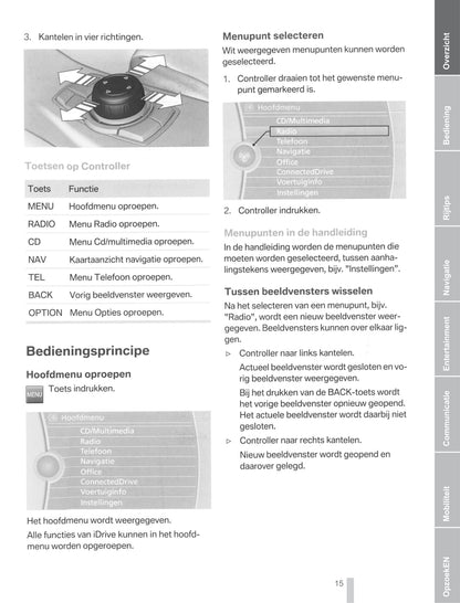 2011 BMW 5 Series Bedienungsanleitung | Niederländisch