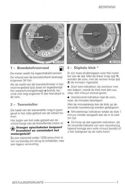 1998-2005 Volkswagen Lupo Bedienungsanleitung | Niederländisch