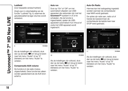 Fiat 500 Uconnect Radio NAV 7.0 Handleiding 2016