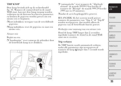 2011-2015 Lancia Ypsilon Gebruikershandleiding | Nederlands