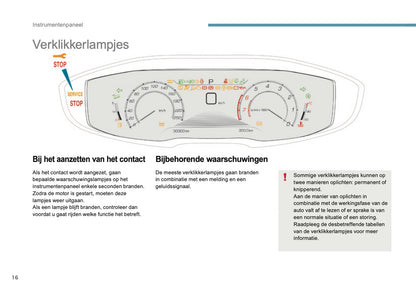 2016 Peugeot 3008 Bedienungsanleitung | Niederländisch