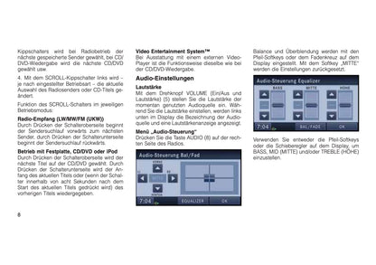 Multimedia System Bedienungsanleitung 2011 - 2013