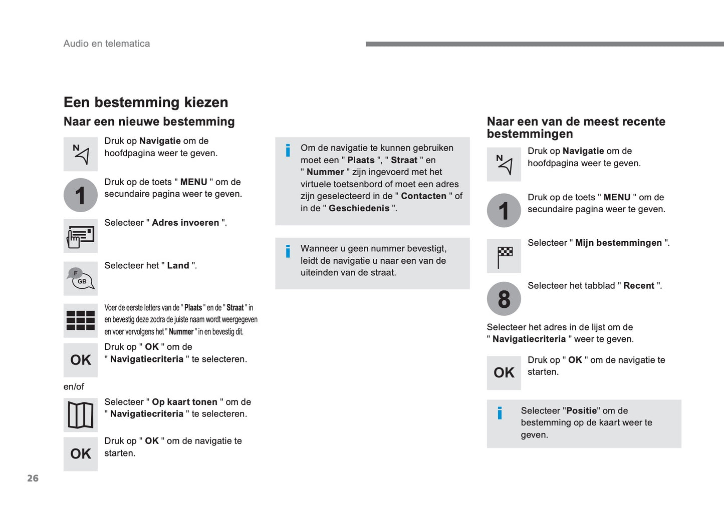 Citroën Audio- En Telematicasysteem Handleiding 2016